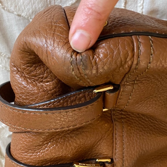 Gansevoort Large North South Tan Leather Tote - Picture 14 of 16